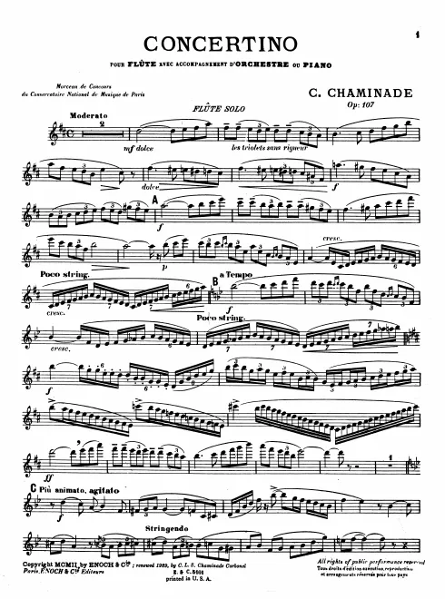 Flute solo
