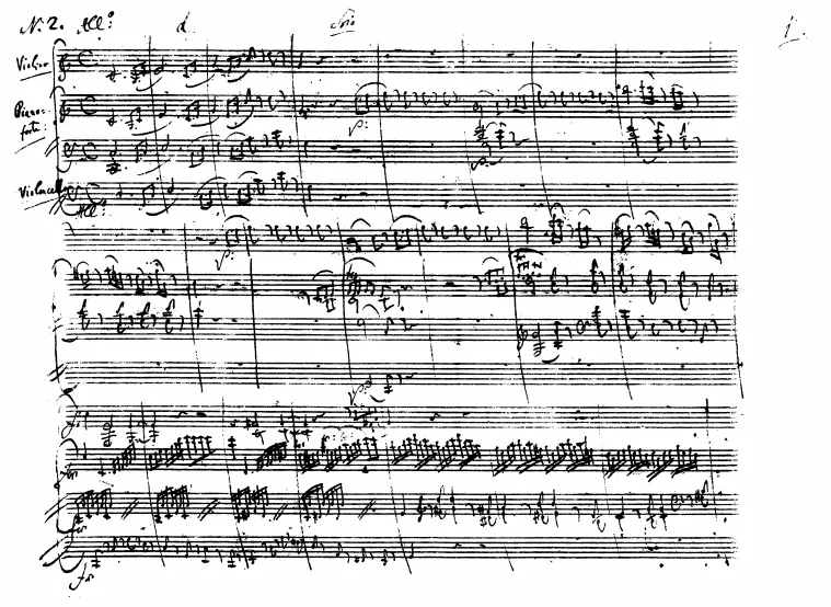 Complete Score (monochrome)