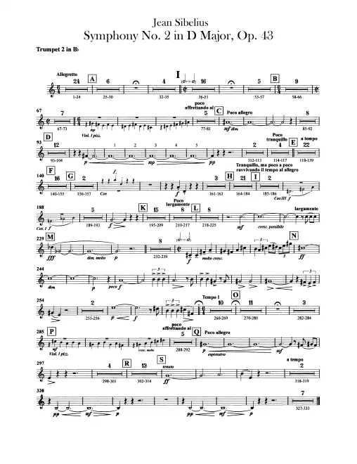 Trumpet 2 (B♭ transposed)