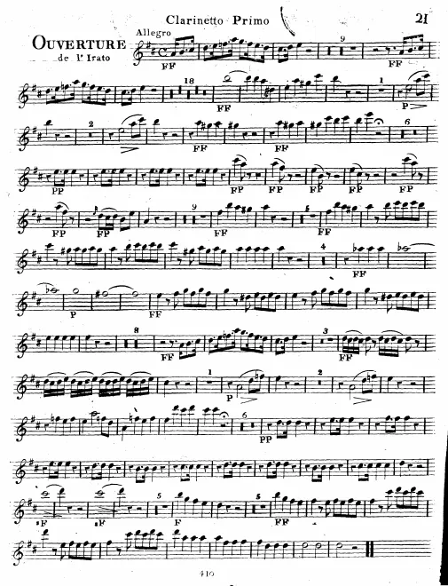 Clarinet 1, 2 (C)