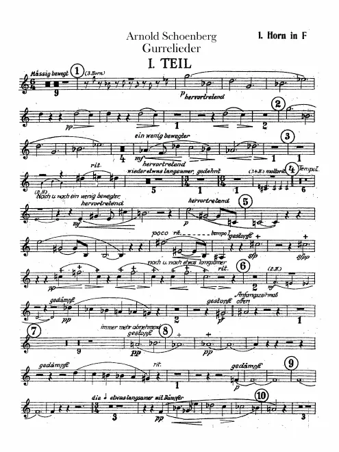 Horn 1 (F)