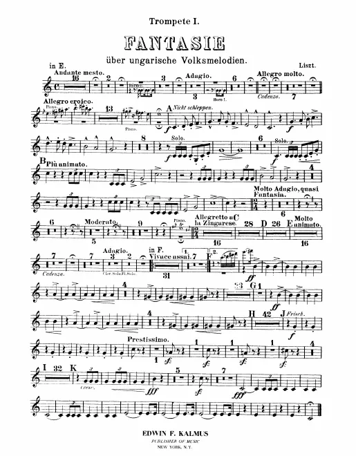 Trumpet 1, 2 (E/F)