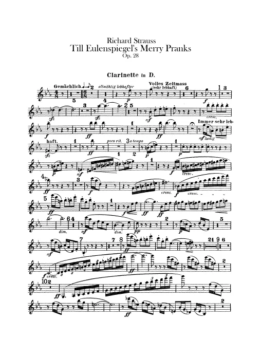 Piccolo Clarinet (D)