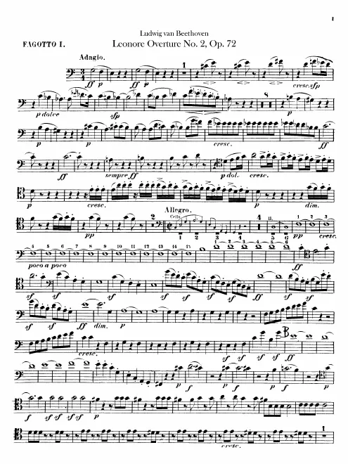 Bassoon 1, 2