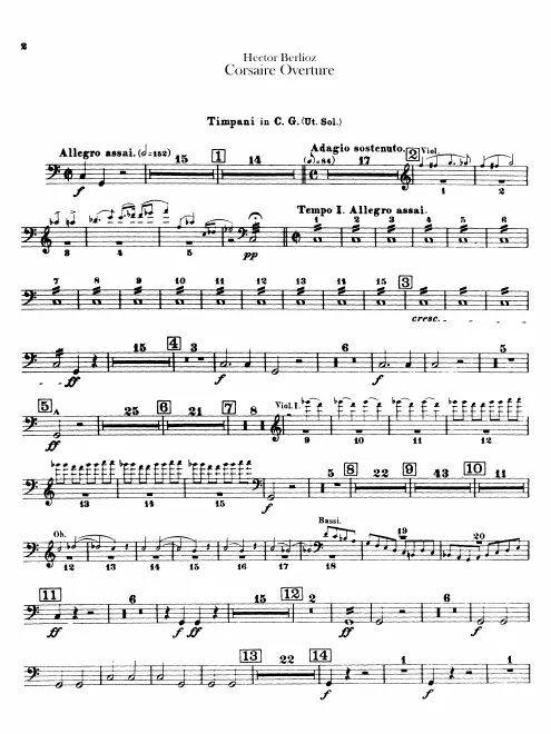 Timpani (C, G)