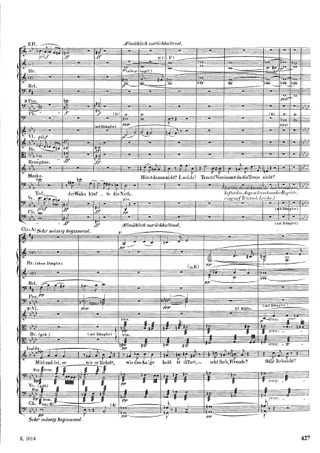 Transfiguration (Liebestod, Act III)
