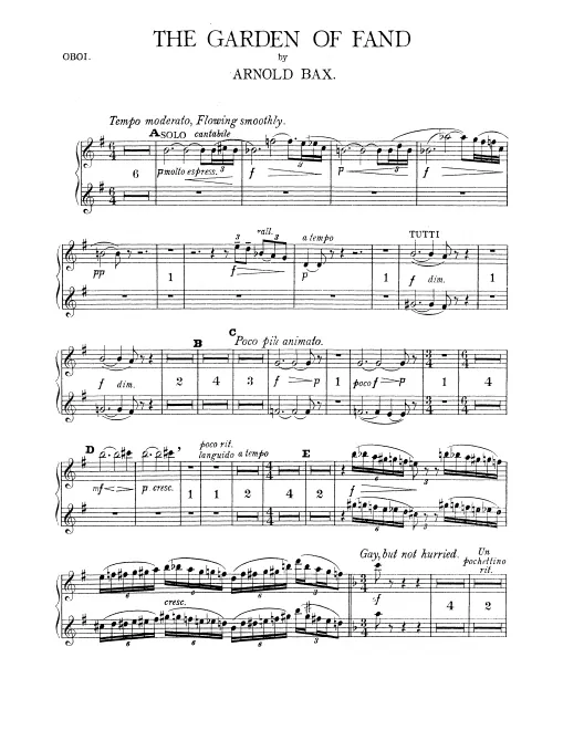 Oboe 1/2, English Horn
