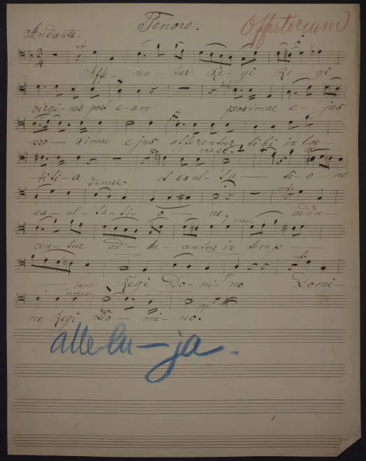 Male Vocal Parts