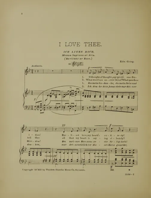 Complete Score (transposed down to )