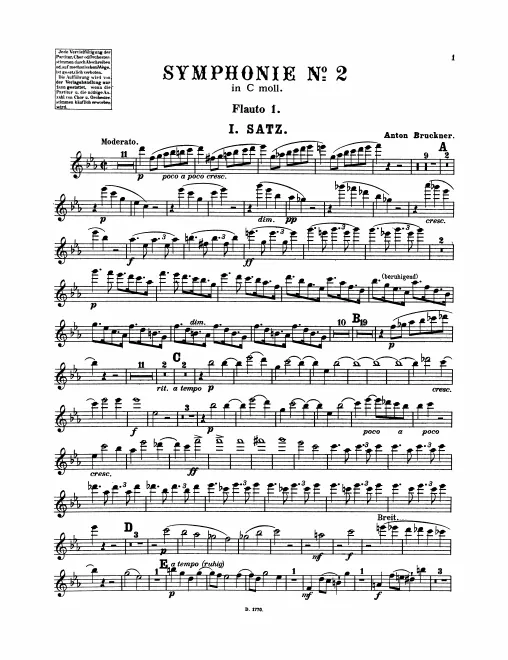 Flute 1, 2