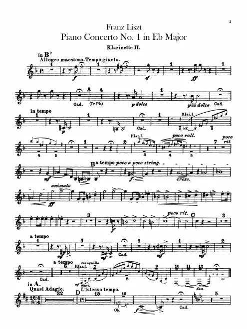 Clarinet 2 (B/A)