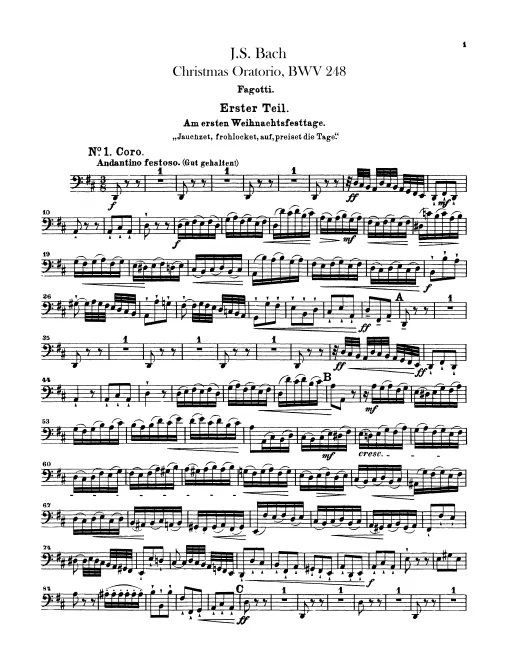 Bassoon 1, 2