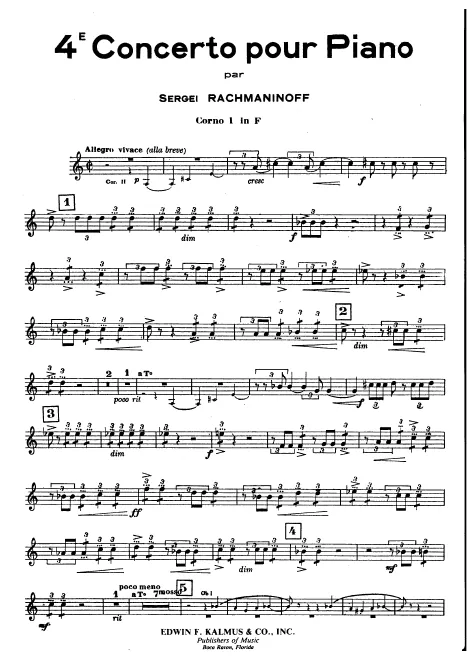 Horn 1 (F)
