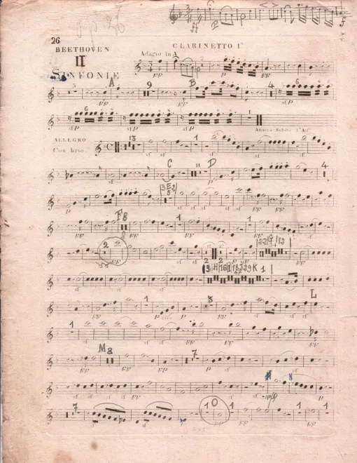 Clarinet 1, 2 (A)