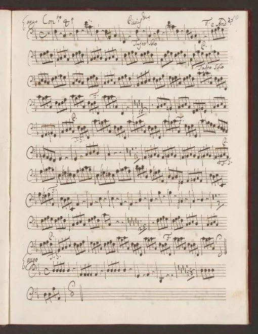 Continuo (Cellos, Basses, Keyboard)