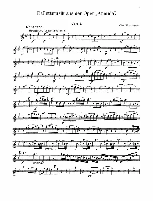 Oboe 1, 2