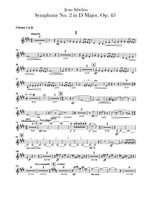 Clarinet 2 (A/B)