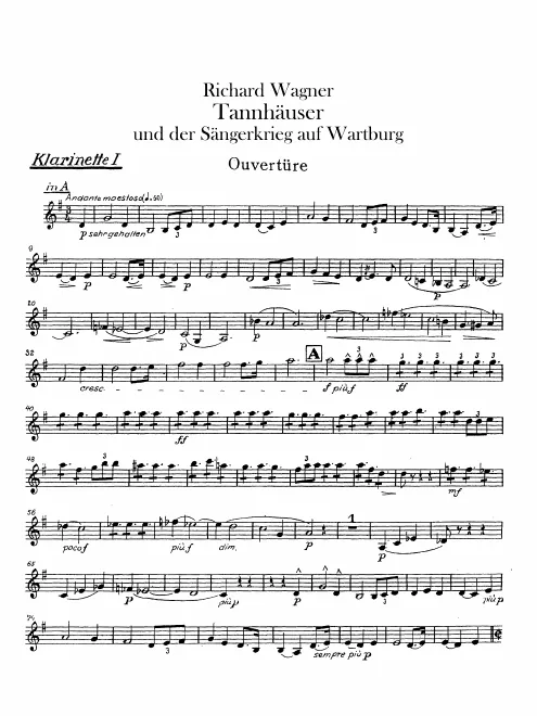 Clarinet 1 (B, A, C)