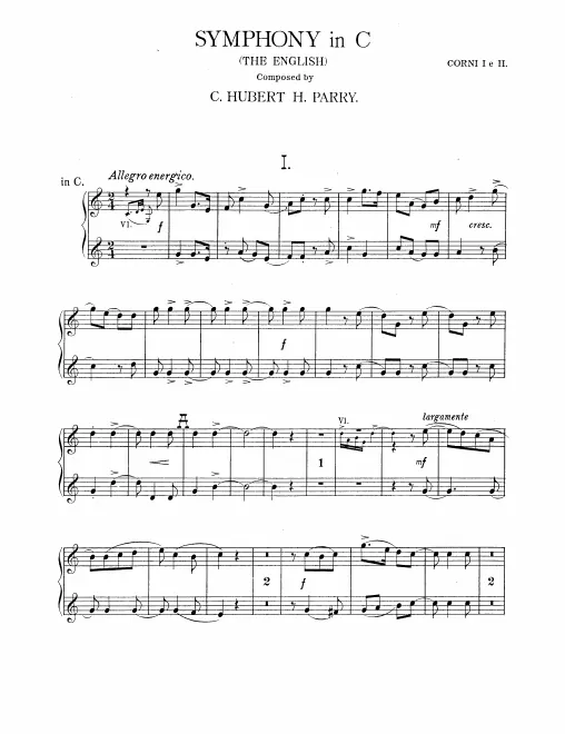 Horn 1/2, 3/4 (C/F)