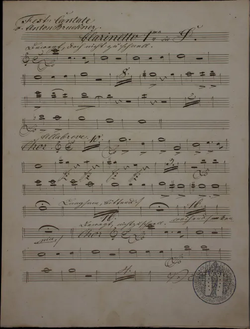 Clarinet 1, 2, 3, 4 (D, A)