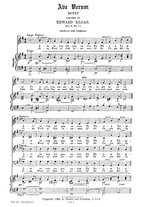 1. Ave Verum