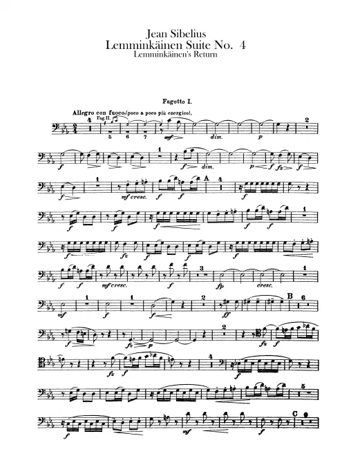 Bassoon 1, 2