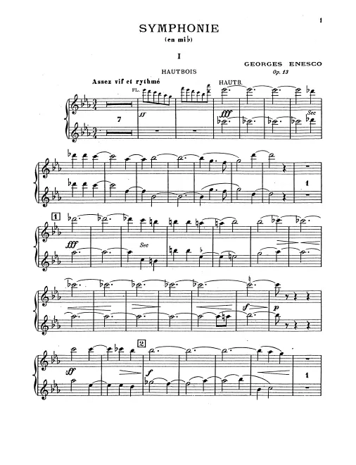 Oboe 1/2, English Horn