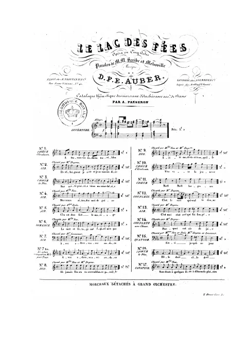 No.11, Chœur: "Noël, noël, largesses" (Act III, No.12)