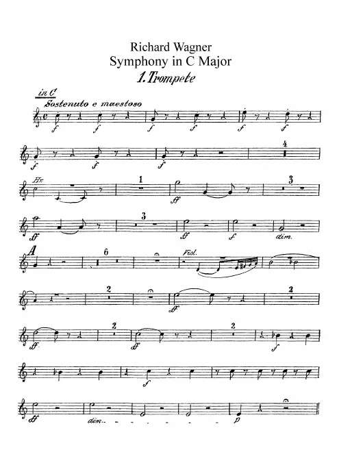 Trumpet 1, 2 (in C, F)