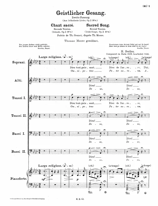Vocal Score