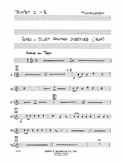 Trumpet 1, 2 (E)