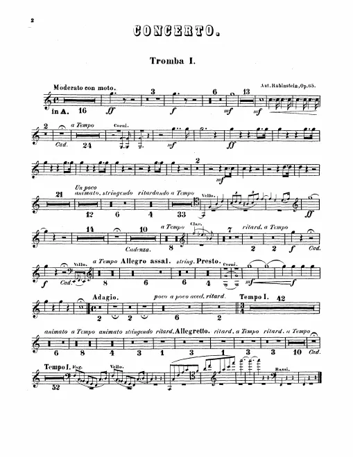 Trumpet 1, 2 (A)