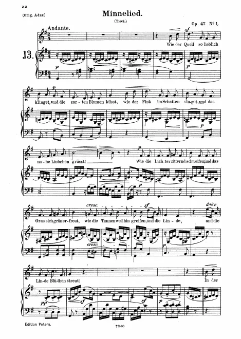 Complete Score (Medium Voice)