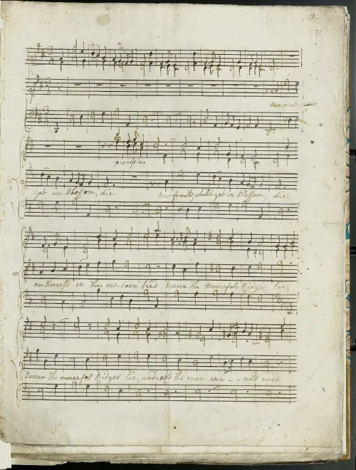 Air (Contralto): Our fruits, whilst yet in blossom