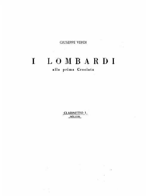 Clarinet 1