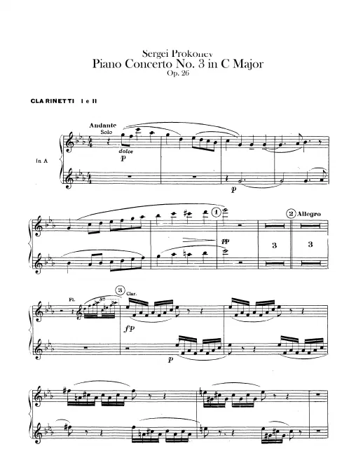 Clarinet 1/2 (A)