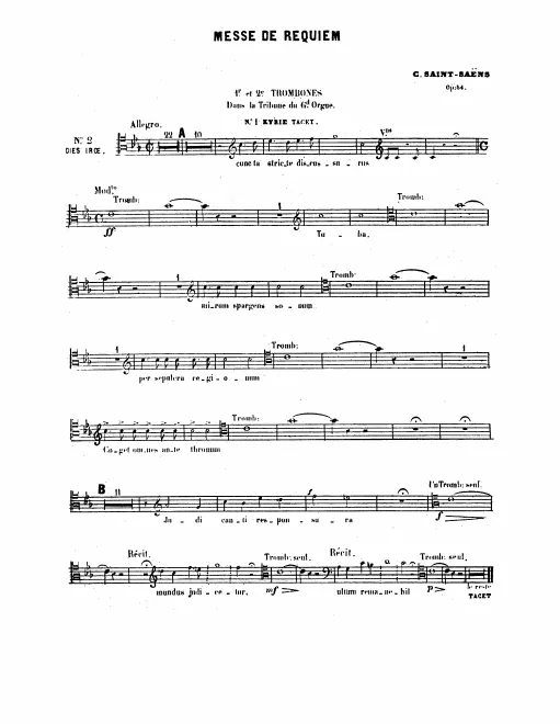 Trombone 1/2, 3/4