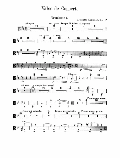 Trombone 1, 2, 3