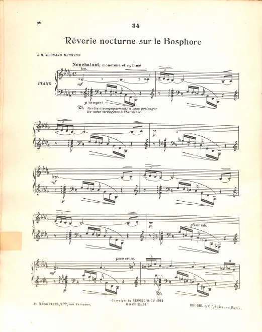 34. Rêverie nocturne sur le Bosphore
