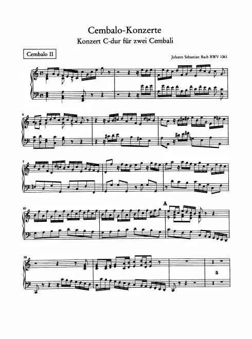 Harpsichord 2 solo