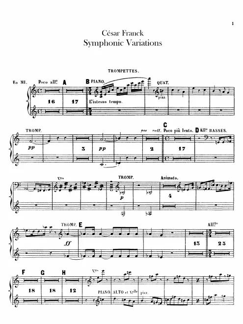 Trumpet 1, 2 (E)