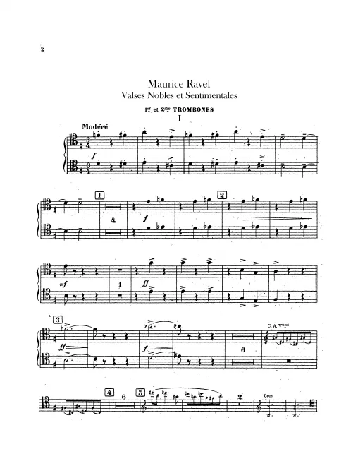 Trombone 1/2, 3, Tuba