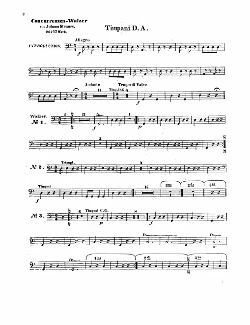 Timpani/Triangle, Snare Drum
