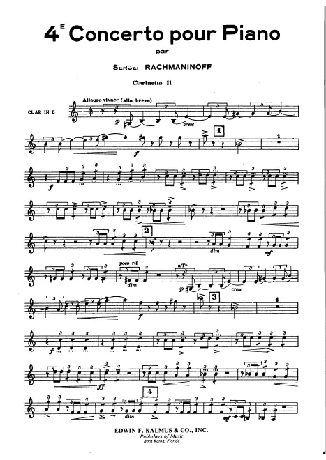 Clarinet 2 (B)