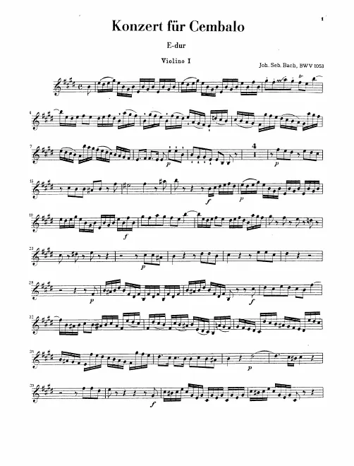 Violins I