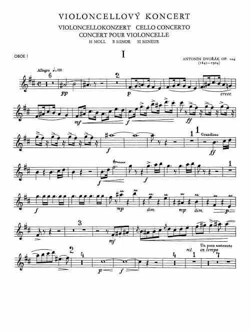 Oboe 1, 2