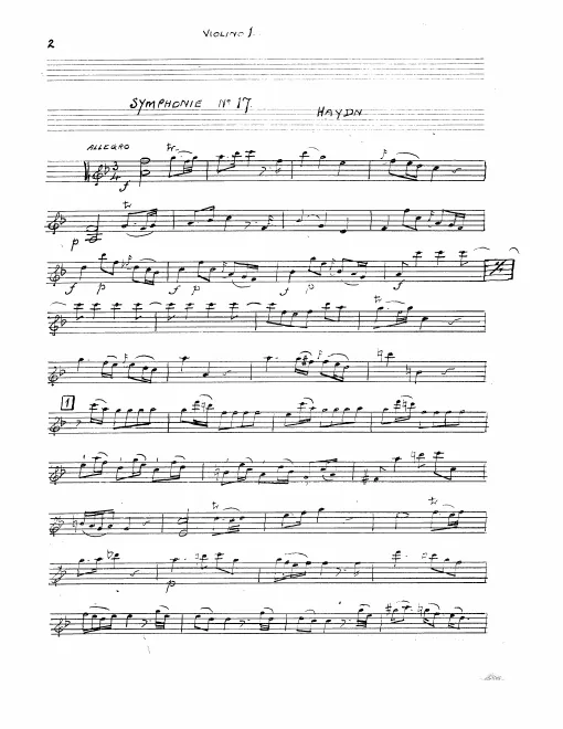 Violins I