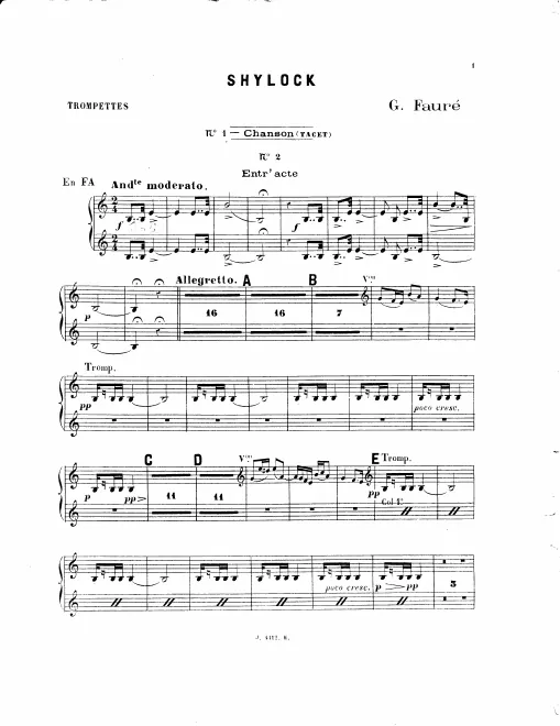 Trumpet 1/2 (F)