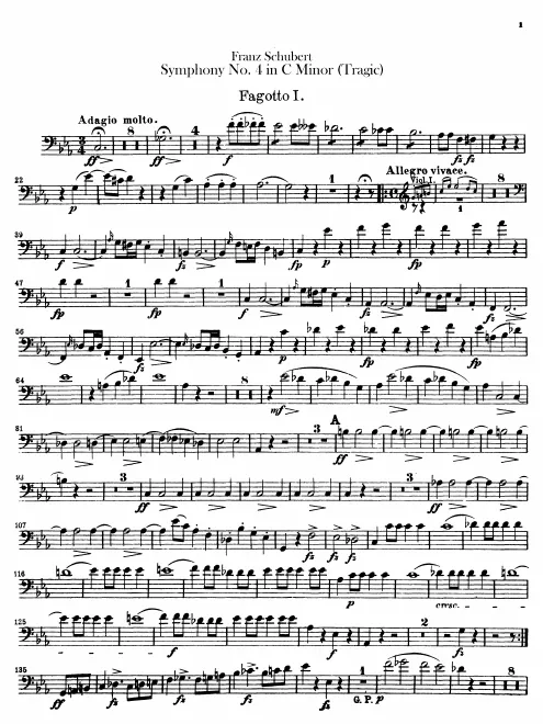 Bassoon 1, 2