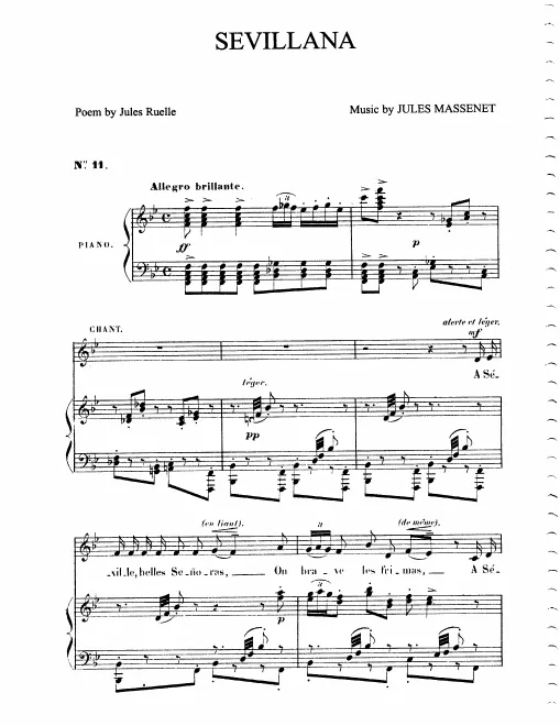 Complete Score (Bb Major: medium voice and piano)